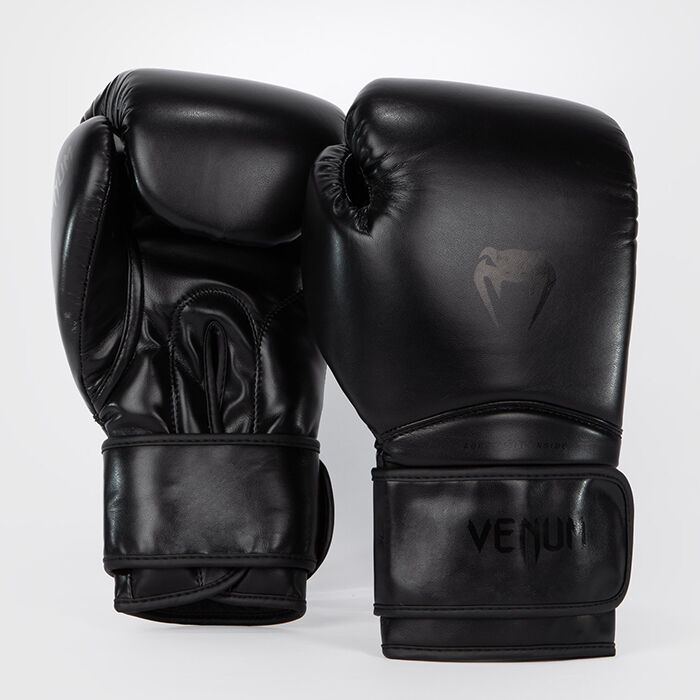 K p Venum Contender 1.5 Boxing Gloves Black Black 10oz